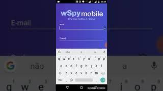 Programa espião de celular - Instalação wSpy mobile