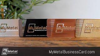 My Metal Business Card - 100% satisfaction guaranteed!