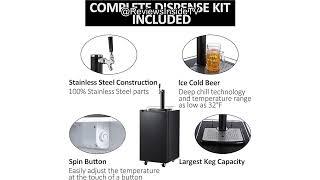 3.4 CF Beer Kegerator Review: Is This Full-Size Draft Beer Dispenser Worth the Price?