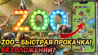 ️ ZOO: СРОЧНО! КАК ПРОКАЧАТЬСЯ БЕЗ ВЛОЖЕНИЙ? КАК ПОЛУЧИТЬ МАКСИМАЛЬНЫЙ ДОХОД? БУДЕТ ЛИ КОНВЕРТАЦИЯ?