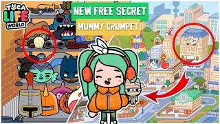 🩹New Free Halloween Mummy Crumpet In Bopcity Tocalifeworld | New Free Crumpet in Toca Boca 