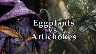 Eggplant Sorcerers vs Artichoke Knights