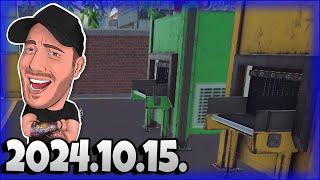 HATALMAS LOOTOK | Recycling Center Simulator (2024-10-15)