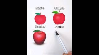 Apple Drawing #shorts #drawing #art