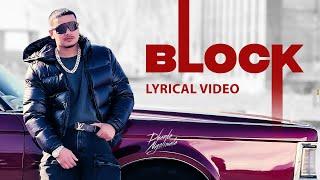 Block – Dhanda Nyoliwala (Lyrical Video) | VYRL Haryanvi