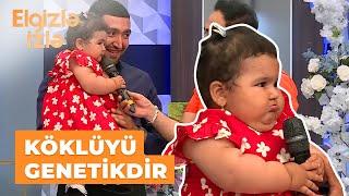 Elgizlə izlə | Elgiz Əkbər balaca Mədinənin şirinliyinə heyran oldu