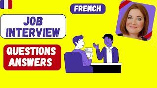 A Job Interview Dialogue in French _ Job Interview Practice in French _  Subtitles