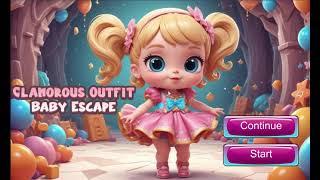 PG Glamorous outfit baby escape  walkthrough -palanigames