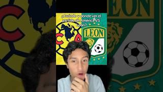 ¿Cuándo y dónde ver el partido de América VS  León? #america #leon