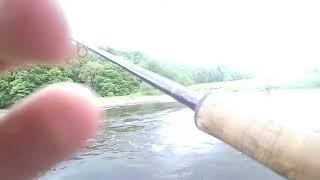 Salmon fishing the river south Tyne