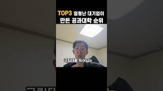 TOP3 대기업이 만든 한국 최초 이공계 전문대학 순위