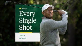 Tiger Woods Second Round | Every Single Shot | The Masters