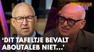 Aboutaleb weigerde René prijs uit te reiken: 'Dit tafeltje bevalt hem niet…' | VANDAAG INSIDE