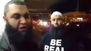 Muslims in Australia complaining about   American Bikers United against Jihad   ABUAJ 2