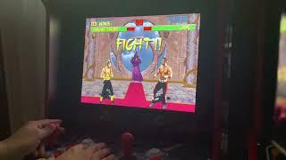 Mortal Kombat 2 play through with Shang Tsung, tons of finishers