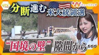 緊急取材！アメリカ大統領選まで約１週間 “激戦州”のいま　熱狂に包まれる選挙会場、アラブ系アメリカ人の怒り、不法移民で揺れる国境の町【ウェークアップ】