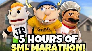 *5 HOURS* OF SML MARATHON! (FUNNIEST JEFFY VIDEOS)