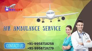 Hire Air Ambulance in Dimapur and Kolkata by Medilift for Hassle-free and Safe Shifting Service