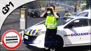 GTA 5 - LSPDFR - GENDARMERIE E.R.I - DOUANES FRONTIÈRE - Patrouille 38