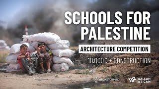 Schools for Palestine: Mobile Schools as an Emergency Response - Architecture Competition