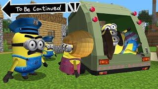 WHAT HAPPENED TO MINIONS FAMILY GARBAGE TRUCK INVESTIGATION in MINECRAFT ! Minion - Gameplay