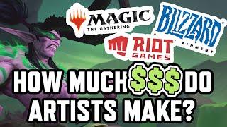 How much money do artists make?