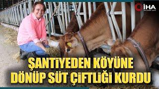 20 Yıl İnşaatta Çalıştıktan Sonra Süt Çiftliği Kurup Kendi İşinin Patronu Oldu