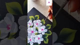 Easy Flower Painting #artvideo #artwork #wocol