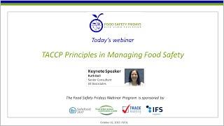 TACCP Principles in Managing Food Safety