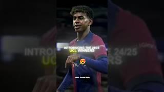 Introducing the UCL winner #music #phonk #football / NRML Football Edits