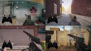 Blind Input Lag Test between Stadia, Geforce Now, xCloud, and Luna in Rainbow Six Siege