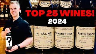 Wine Collecting: TOP 25 WINES of 2024!