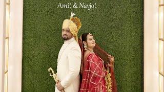 Amit & Navjot | Wedding Highlights 2025 | Lens Media Photography