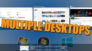 How To Use Multiple Desktops in Windows 10 | Virtual Desktops Windows 10