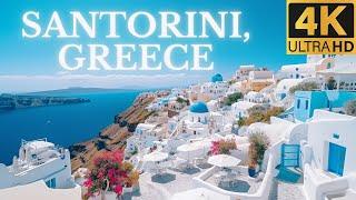 The Stunning Architecture of SANTORINI, GREECE - 4K ULTRA HD