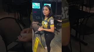 Single female finally finds steady paying job at Buffalo Wild Wings