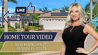 Home Tour Video 3604 Maricopa Ct, Ruskin, FL | The Coffey Group Fine Homes International