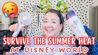 DISNEY WORLD TIPS FOR SUMMER | Must Have Items for surviving Disney in the Summer