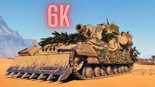 World of Tanks Conqueror Gun Carriage 6K Damage & B-C 155 58 - 5K Arty etc