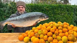 Citrus Madness: Baked Juicy Fish with Nut Explosion Flavor