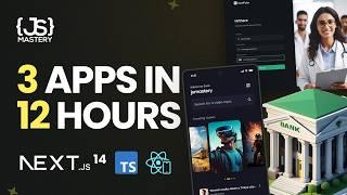 Build and Deploy 3 Modern Apps and Get Hired as Full Stack Developer Full 12-Hour Course