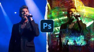 Create Dynamic Concert Photos | Photoshop Tutorial