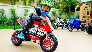 Yejun Superbike Car Toy Assembly Story for Children