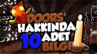 DOORS HAKKINDA 10 BİLGİ!