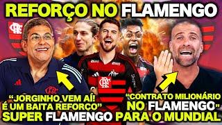  CONTRATO MILIONÁRIO no FLAMENGO ! JORGINHO VEM AÍ ! BOTO QUE um SUPER FLAMENGO para o MUNDIAL