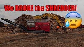 Shredder Fail! What Went Wrong? + Log Splitting