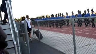 Inderkum HS vs. Reno 2011 // Band & color guard entrance