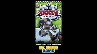 1999 Super Bowl XXXIV Champions ST. LOUIS RAMS