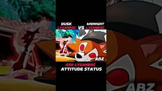 DUSK LYCANROC VS MIDNIGHT LYCANROC || LYCANROC ATTITUDE STATUS | #shortsfeed #sigmarule #pokémon