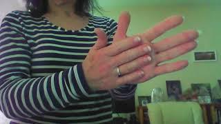 pain in shoulder, hand, and wrist.. exercise session Tina Hill distance energy healer